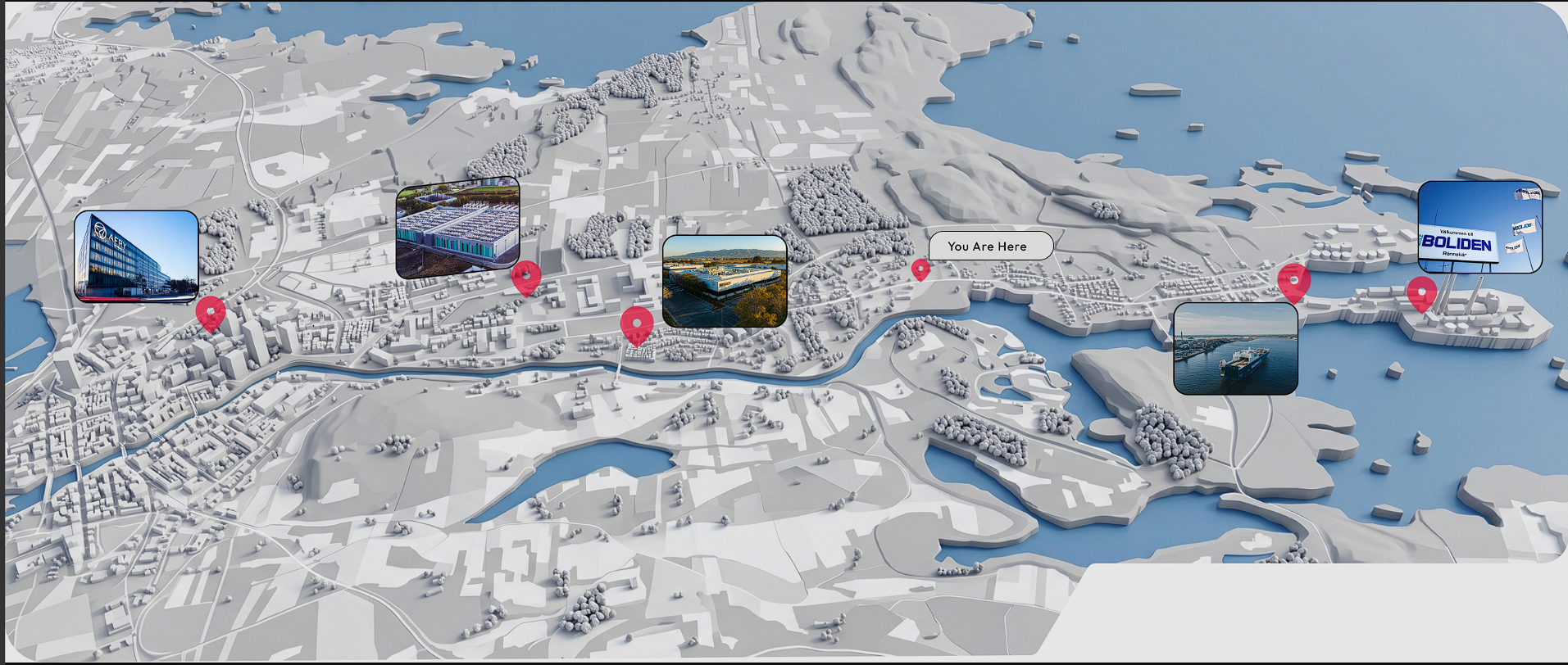 Skellefteå Rental Location Map